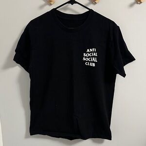Anti Social Social Club Black Tee